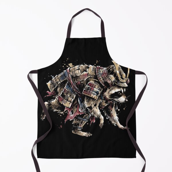 Item preview, Jimothy A Samurai in Tattered Armour Funny Raccoon Tee designed and sold by Senpaiwaves.