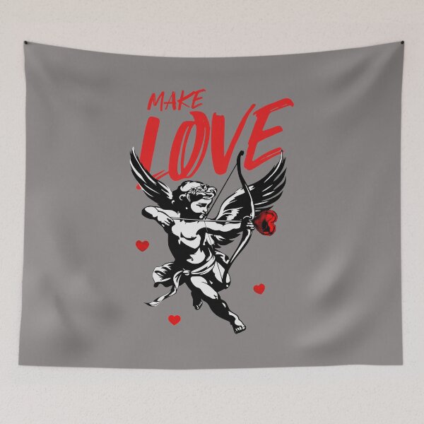 Item preview, MAKE LOVE designed and sold by SPOOFSHIRT.