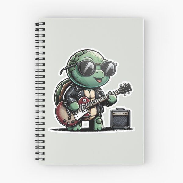Item preview, Shell Rock | Turtle Guitarist designed and sold by Safe Haven Pets.