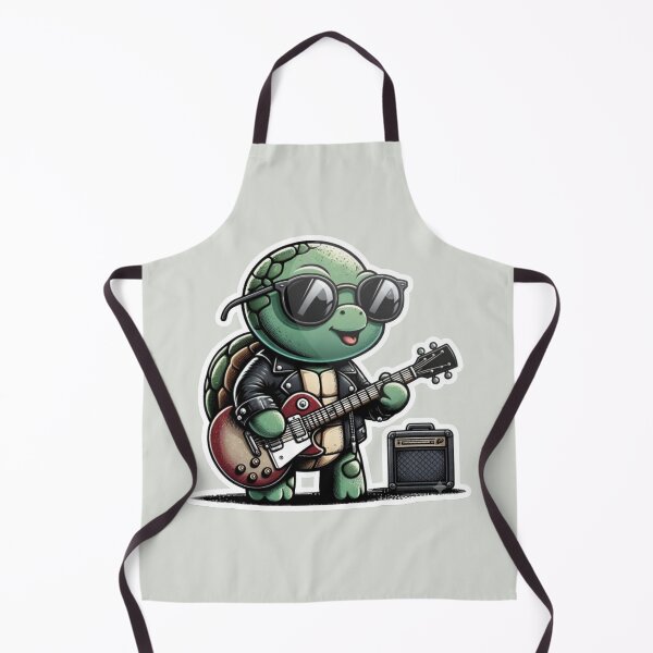 Item preview, Shell Rock | Turtle Guitarist designed and sold by Safe Haven Pets.