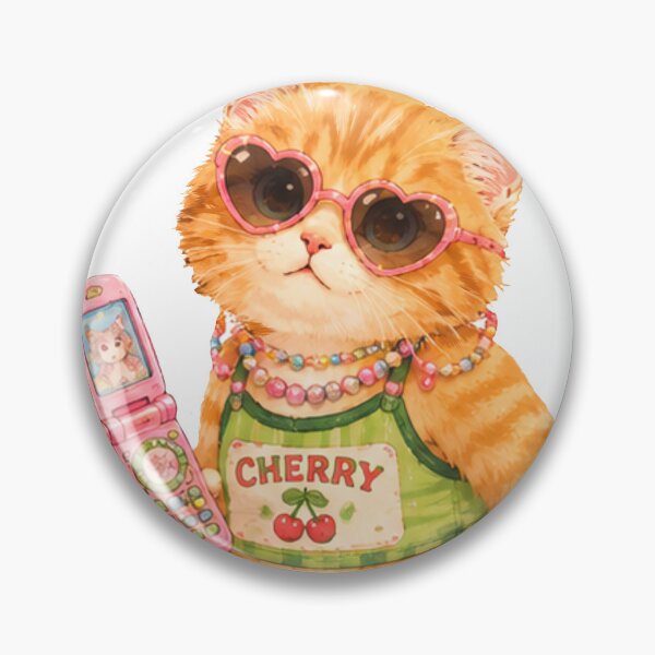 Item preview, kitschy kitty y2k cute kittty designed and sold by sara747.
