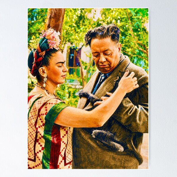 Item preview, Frida, Diego & Pet Monkey designed and sold by reggiemercedes.