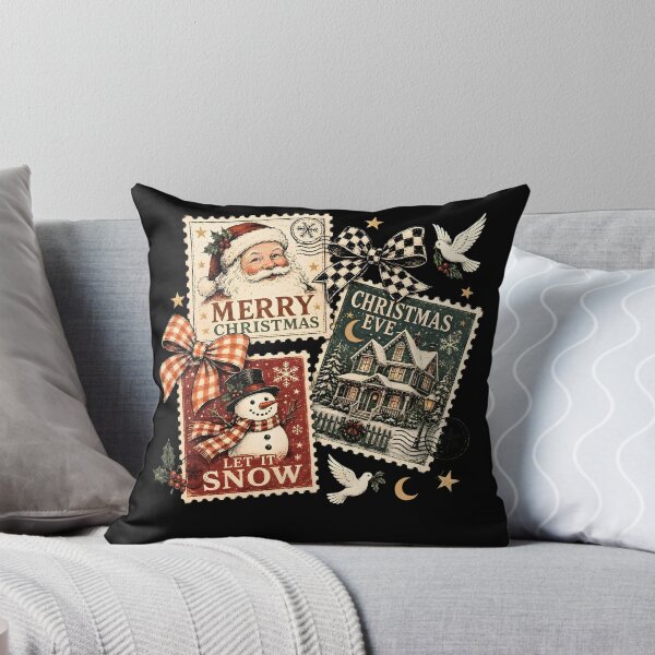 Item preview, Vintage Christmas Postcard Shirt, Merry Christmas Santa Snowman Tee, Christmas Eve Winter Holiday Graphic, Let It Snow Cozy Xmas Shirt designed and sold by Phirivey.