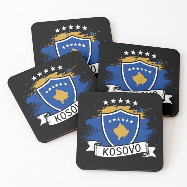 Item preview, Kosovo Flag Map Sticker Vintage Art designed and sold by Mckenna165.