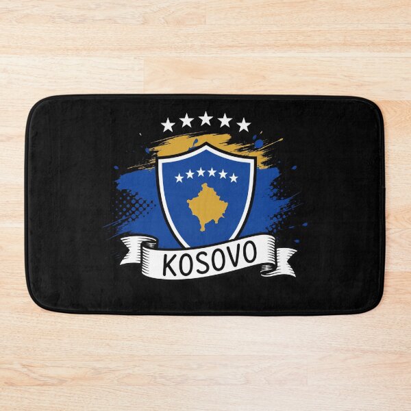 Item preview, Kosovo Flag Map Sticker Vintage Art designed and sold by Mckenna165.