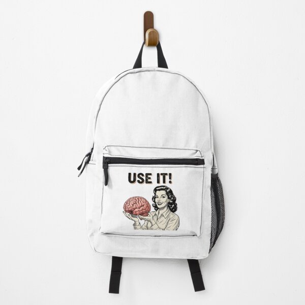 Item preview, Retro Comic Use It Brain Sarcastic Mid-Century Pop Art designed and sold by kenly-torre.
