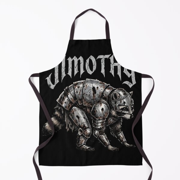 Item preview, Jimothy A Knight in Dented Rusted Armour Funny Raccoon Tee designed and sold by Senpaiwaves.