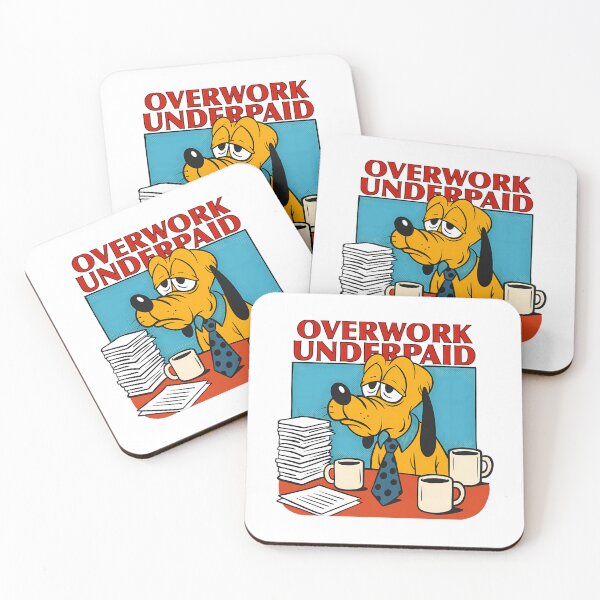 Item preview, Underpaid Overwork designed and sold by kenly-torre.