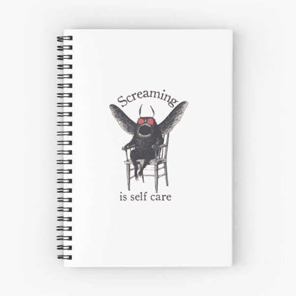 Item preview, Screaming Is Self Care Mothman designed and sold by roartusa.