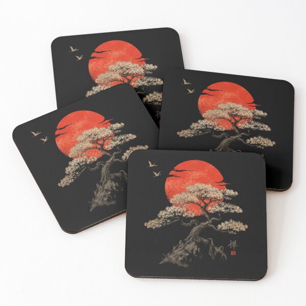 Item preview, Enso Circle Bonsai Tree Art designed and sold by BettaSanzones.