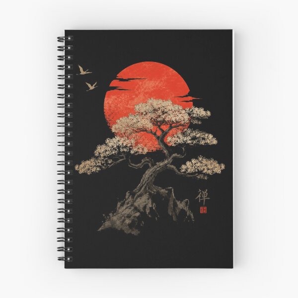 Item preview, Enso Circle Bonsai Tree Art designed and sold by BettaSanzones.
