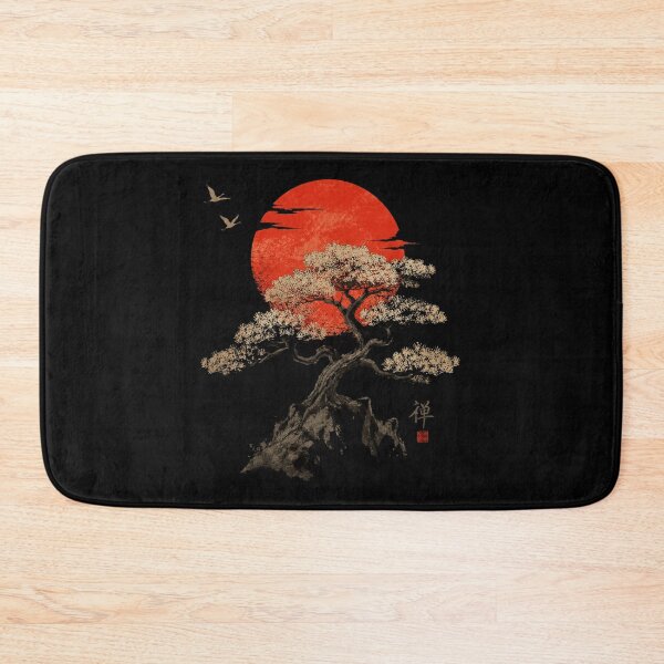 Item preview, Enso Circle Bonsai Tree Art designed and sold by BettaSanzones.