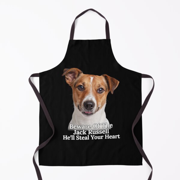 Item preview, Jack Russell Dog Owner Beware Of The Jack Russell He’ll Steal Your Heart Art Design designed and sold by fantasticdesign.