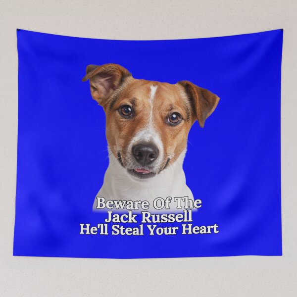 Aperçu de l'œuvre Propriétaires de Jack Russell, attention ! Il vous volera votre cœur ! (Art Design) créée et vendue par fantasticdesign.