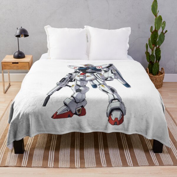 Artikelvorschau, Gundam F91 - Mobile Suit Gundam - Retro Mecha Art entworfen und verkauft von 3DJIN.