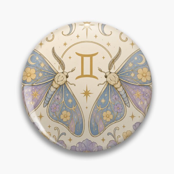 Item preview, Gemini:Twin moths designed and sold by P.L.U.T.O.