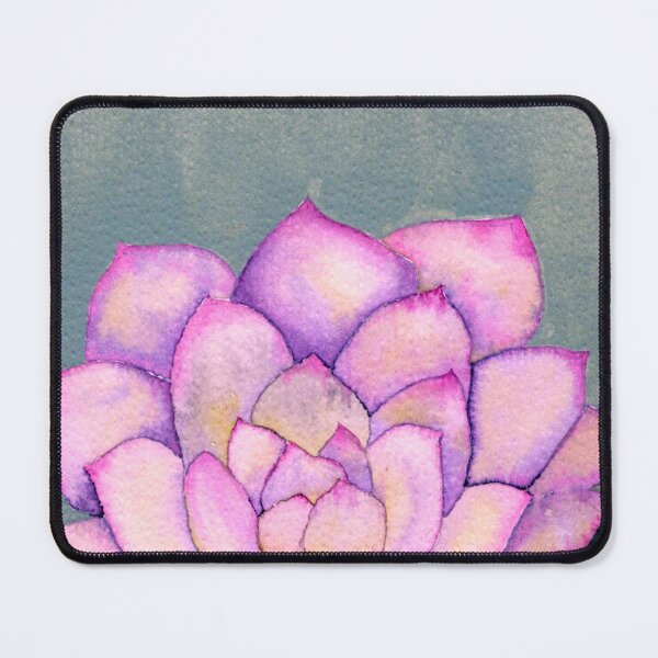 Item preview, Pink Succulent Rosette: Watercolour Botanical Art designed and sold by ArithraStudio.