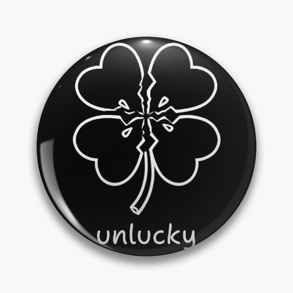 Item preview, Unlucky Four Leaf Clover – Funny Minimalist Luck Design designed and sold by SakuraHQ.