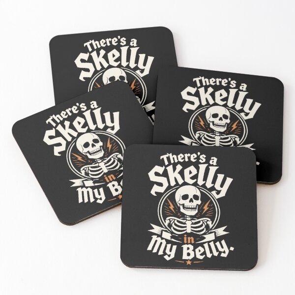 Item preview, There's a Skelly in My Belly 4 designed and sold by Positive&FunnyThings.