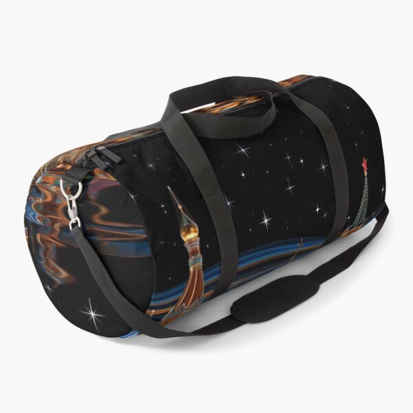Item preview, Nighttime Moscow Cityscape with Reflective River designed and sold by Rocky Mountain Artistry.