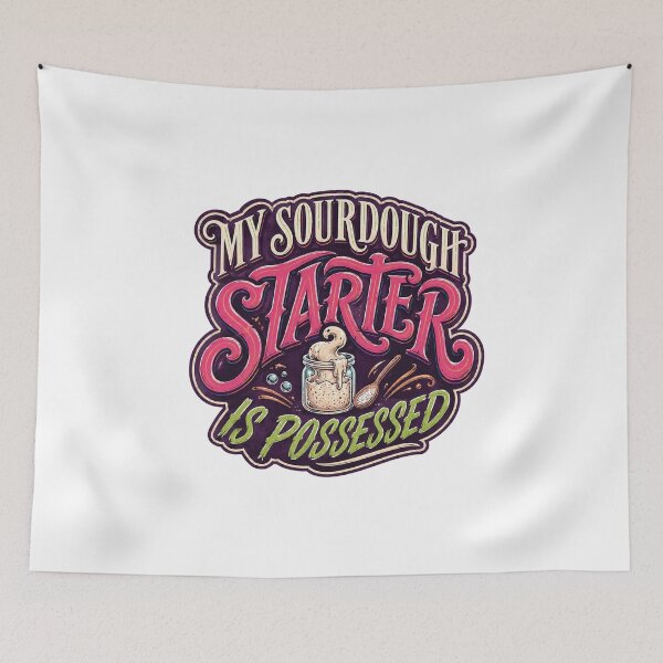 Item preview, My Sourdough Starter Is Possessed designed and sold by FZ Designs.
