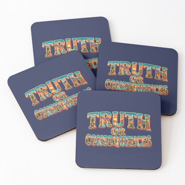 Item preview, Truth or Consequences New Mexico Retro Travel Art designed and sold by SimplyJasper.