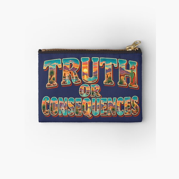 Item preview, Truth or Consequences New Mexico Retro Travel Art designed and sold by SimplyJasper.