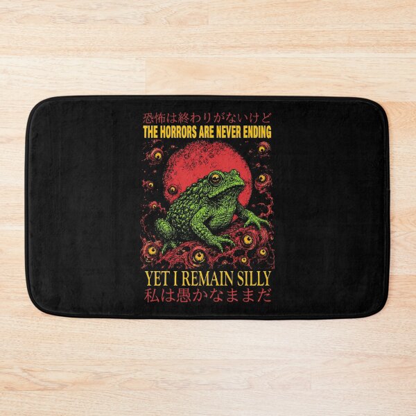 Item preview, The Horrors Japanese Vintage Frog Retro designed and sold by Michaeltien.