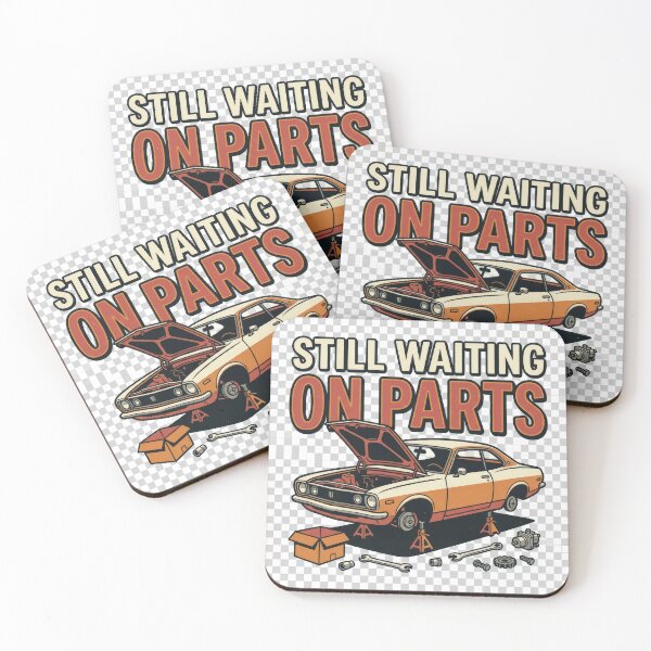 Item preview, Still Waiting on Parts | Funny Project Car Garage Design designed and sold by slynamite.