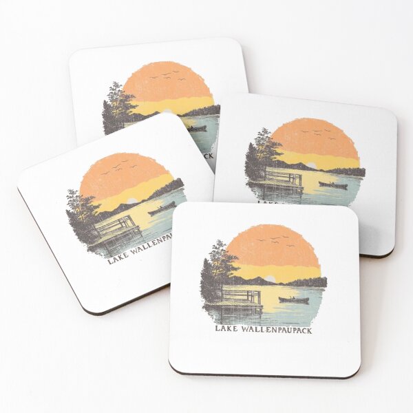 Item preview, Retro Lake Trip Sunset Camping designed and sold by roartusa.