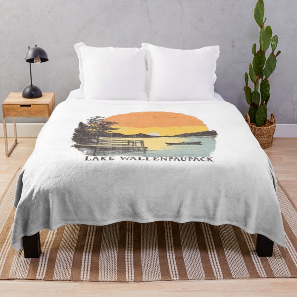 Item preview, Retro Lake Trip Sunset Camping designed and sold by roartusa.