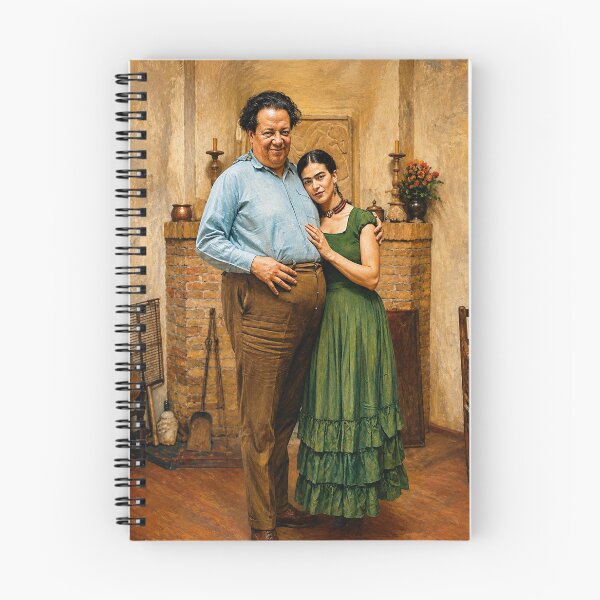 Item preview, Frida & Diego by Fireplace  designed and sold by reggiemercedes.