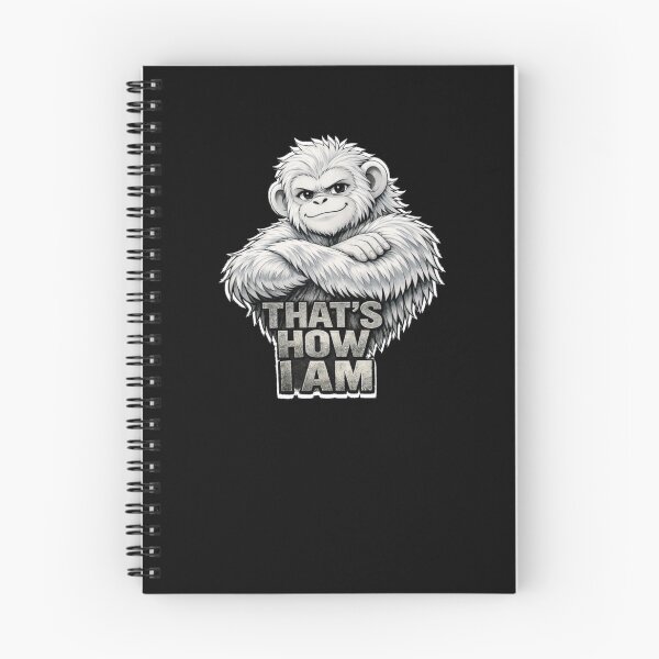 Item preview, That’s How I Am – White Ape Attitude Graphic (2) designed and sold by Cabrasco.