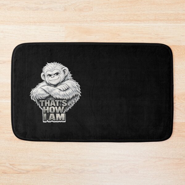 Item preview, That’s How I Am – White Ape Attitude Graphic (2) designed and sold by Cabrasco.