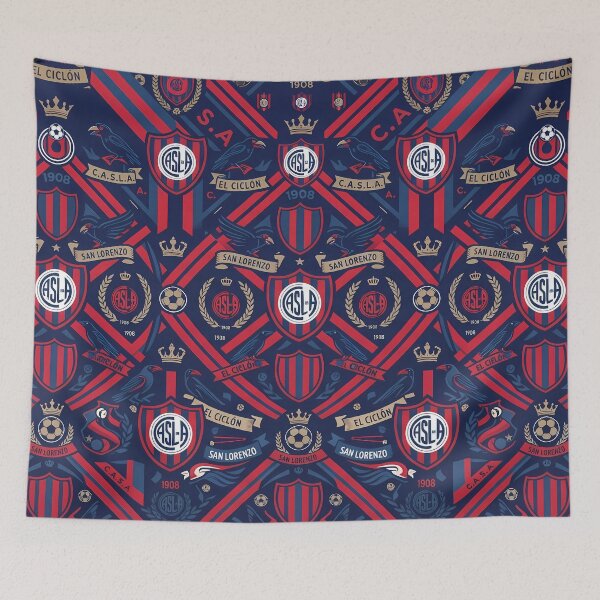 Item preview, San Lorenzo De Almagro El Ciclon Pattern designed and sold by ART ATTACK ZONE.