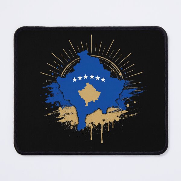 Item preview, Flag Map Of Kosovo Retro Vintage designed and sold by Michaeltien.