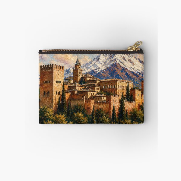 Item preview, Granada Forever – Alhambra & Sierra Nevada Skyline designed and sold by TrazoLibreCo7.