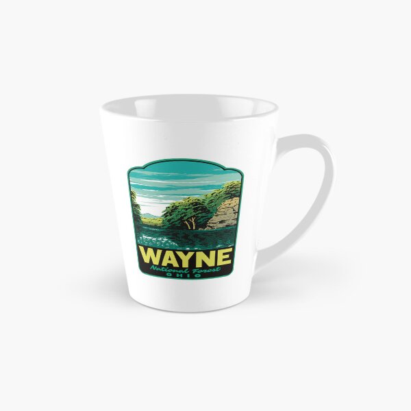 Item preview, Wayne National Forest Lake Vesuvius Retro Travel Art designed and sold by HalpinDesign.