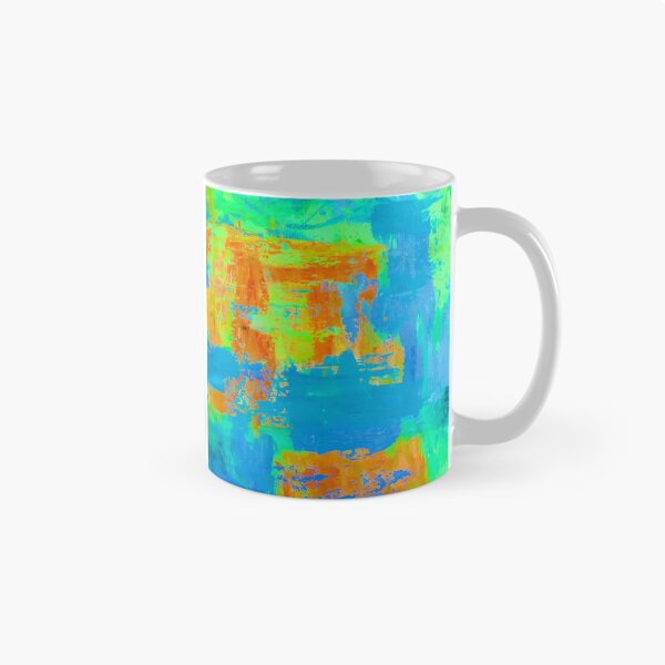 Item preview, abstract in green and blue designed and sold by Tereza Pilar  Art.