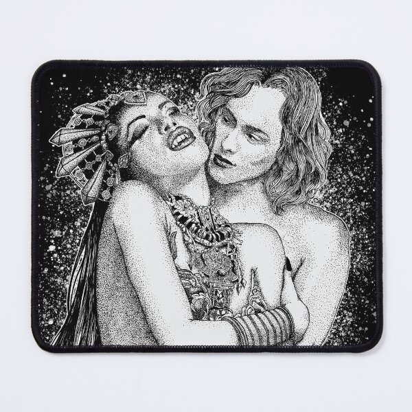 Item preview, Akasha & Lestat | Queen of the Damned Gothic Art | Dark Aesthetic Illustration designed and sold by ONYX ART & DESIGN.
