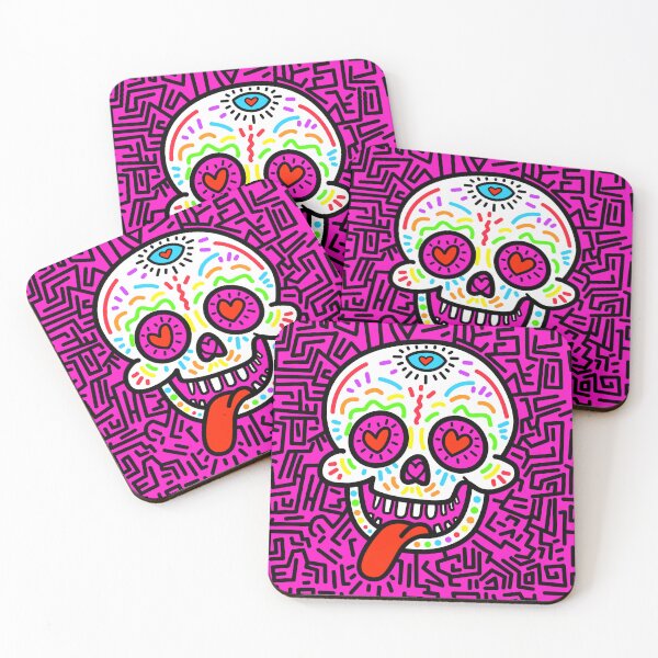 Item preview, POP skull designed and sold by bitpopart.