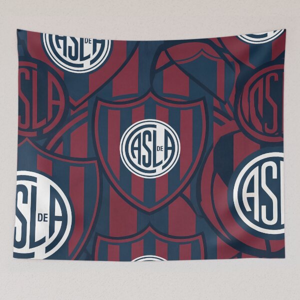 Item preview, San Lorenzo De Almagro El Ciclon Pattern Art designed and sold by ART ATTACK ZONE.