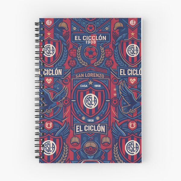 Item preview, San Lorenzo De Almagro El Ciclon Pattern 2 designed and sold by ART ATTACK ZONE.