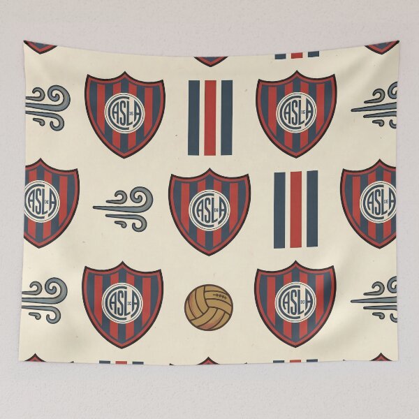 Item preview, San Lorenzo De Almagro El Ciclon Pattern 3 designed and sold by ART ATTACK ZONE.