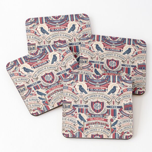 Item preview, San Lorenzo De Almagro El Ciclon Pattern 4 designed and sold by ART ATTACK ZONE.