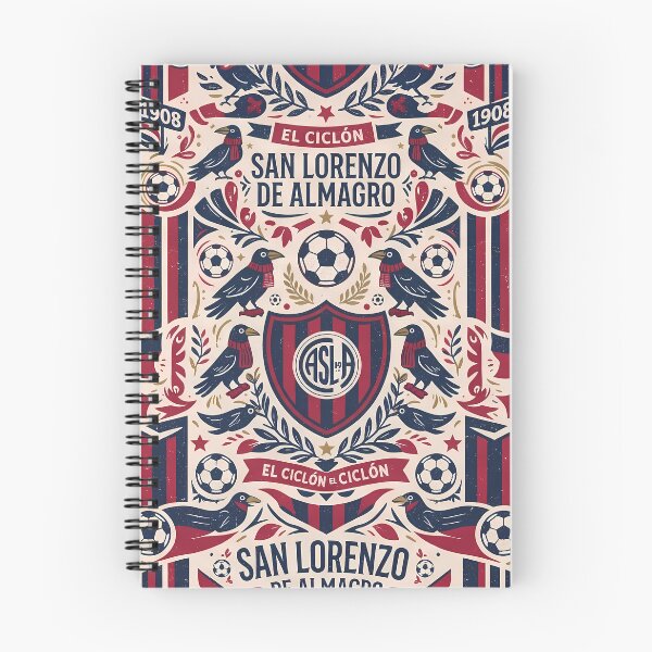 Item preview, San Lorenzo De Almagro El Ciclon Pattern 5 designed and sold by ART ATTACK ZONE.