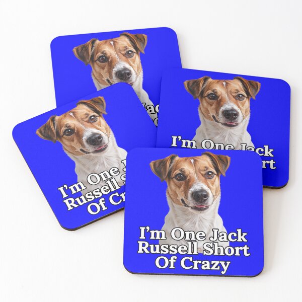 Item preview, Jack Russell Dog Owner I ‘m One Jack Russell Short Of Crazy Dog Owner Art Design designed and sold by fantasticdesign.