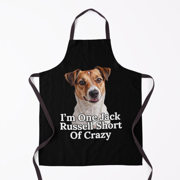 Item preview, Jack Russell Dog Owner I ‘m One Jack Russell Short Of Crazy Dog Owner Art Design designed and sold by fantasticdesign.