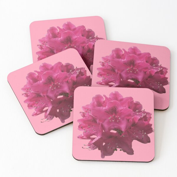 Item preview, A Cutout Of A Bright Rhododendron Flower designed and sold by CamilasPrints.