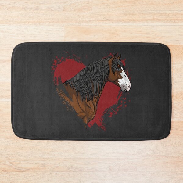 Item preview, The head of Abaco's horse and a red heart designed and sold by Cheval-de-coeur.